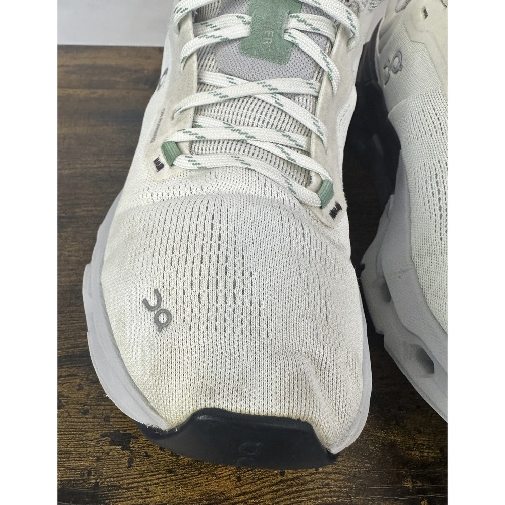 On Cloudflyer 5 White Pebble Mens Running Shoes Size 9 Gym Athletic Stability - Picture 7 of 16